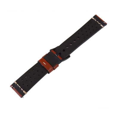 Watchband Genuine Leather Watch Straps Black Brown Wear-resistant Swearproof 18mm 20mm 22mm 24mm Watch Accessories High