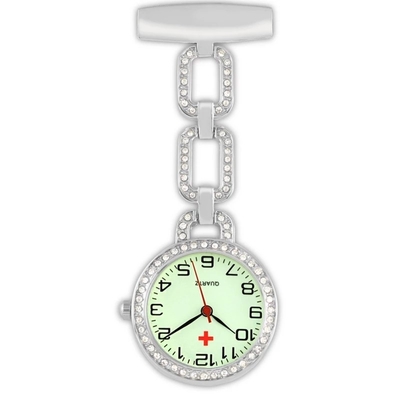 High-quality Physician Nursing Watch Diamond Chest PocketWatch Pocket Watch Medical Exam Watch Doctor Clock Gift