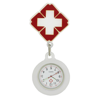 Silicone Stretchable Nurse Watches Cute FOB Pocket Nurse Watch Medical Watches Round Dial Nurse Clocks Fashion Doctor Gi
