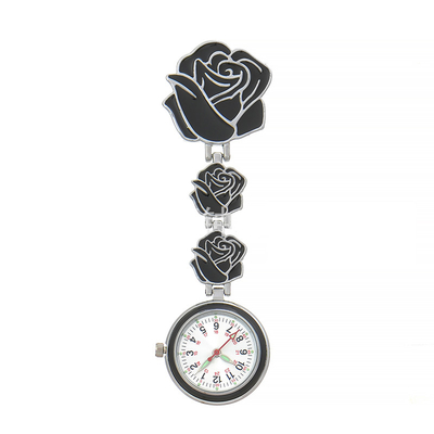 Nurse Watch Chest Pocket Watch Medical Rose Student Cute High-Quality Doctor Clock Brooch Nurse Fob Watch Hospital Gift