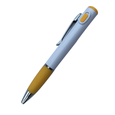 Nurse Accessories White LED Light Pen Function Gift Pen Twisting Lighted Ballpoint Pen Advertising Promotion LED Plastic