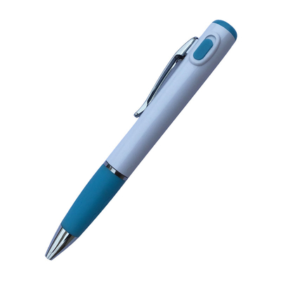 Nurse Accessories White LED Light Pen Function Gift Pen Twisting Lighted Ballpoint Pen Advertising Promotion LED Plastic