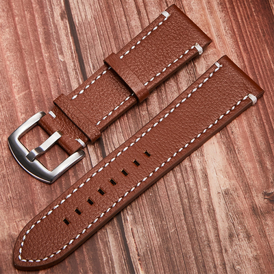 2020 vintage cowhide strap leather double-sided first layer leather soft 18/19/20/21 / 22mm