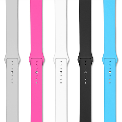 Soft Silicone Replacement Sport Band For Apple Watch Series 1/2/3 42mm 38mm Wrist Bracelet Strap for smart watch