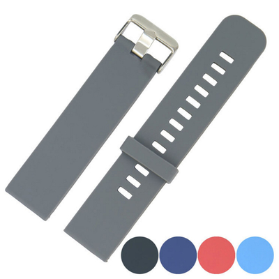 Silicone Watch Strap Diver Watch Band Rubber Wrist Watch Bracelet 18/20/22/24 mm with Stainless Steel Buckle Clasp repla