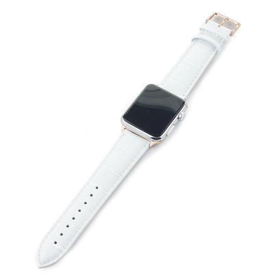 ALK Band for Apple Watch Series 4strap 38 40 42 44mm Watchbands Belt Watch Accessory Bracelet for Iwatch  Genuine Leathe