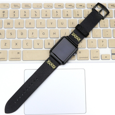 ALK Band Watchbands for Iwatch for Apple Watch Series 4strap 38 40 42 44mm Genuine Leather Belt Watch Accessory Bracelet