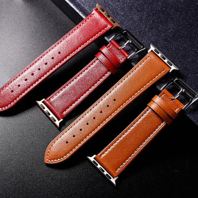 ALK Band Watchbands Belt Watch Accessory Bracelet for Iwatch for Apple Watch Series 4strap 38 40 42 44mm Genuine Leather